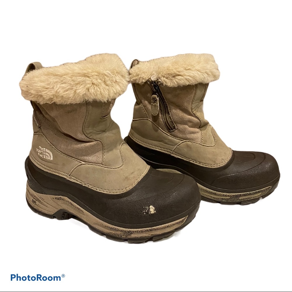 North Face Winter Boots Girls Size 2